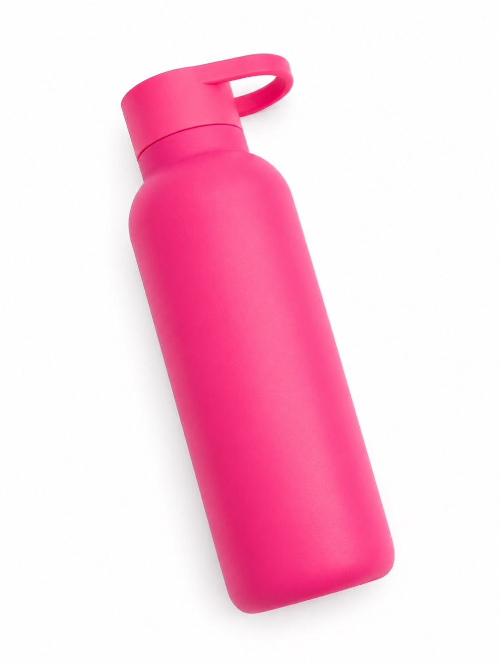 Pink Insulated Water Bottle with Screw Top